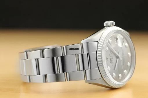 Fine Fake Rolex Datejust 1601 Caliber 1570 Automatic Movement 36mm Steel Case Mens/unisex Watch - Image 6