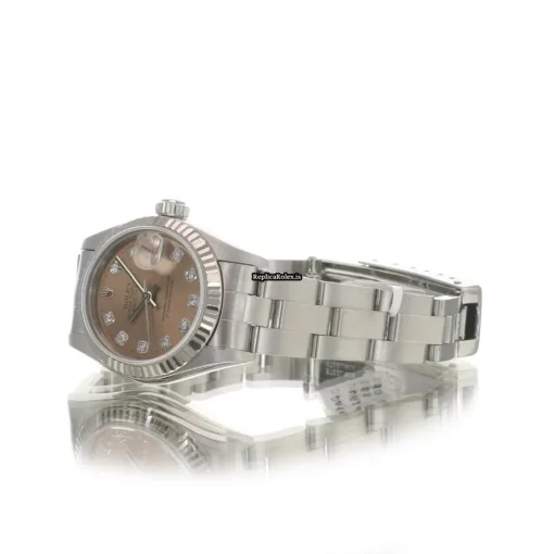 Cool Copy Rolex Lady-datejust 69174 Caliber 2135 Automatic Movement 26mm Steel Case Womens Watch - Image 10