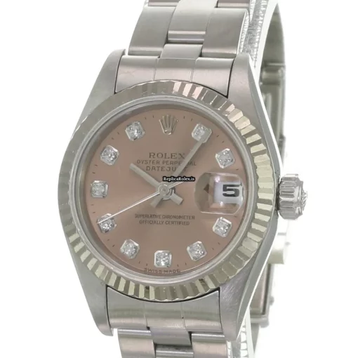 Cool Copy Rolex Lady-datejust 69174 Caliber 2135 Automatic Movement 26mm Steel Case Womens Watch - Image 2