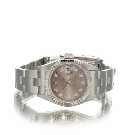 Cool Copy Rolex Lady-datejust 69174 Caliber 2135 Automatic Movement 26mm Steel Case Womens Watch - Image 8