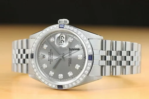 Incredible Fakes Rolex Datejust 1601 Caliber 1570 Automatic Movement 36mm Steel Case Mens/unisex Watch - Image 2