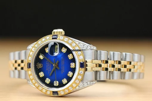 Stylish Fake Rolex Lady-datejust 6917 Caliber 2030 Automatic Movement 26mm Steel Case Womens Watch - Image 2