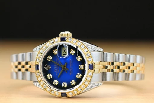 Stylish Fake Rolex Lady-datejust 6917 Caliber 2030 Automatic Movement 26mm Steel Case Womens Watch - Image 3
