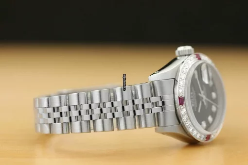 Beautiful Replica Rolex Lady-datejust 69174 Caliber 2135 Automatic Movement 26mm Steel Case Womens Watch - Image 7