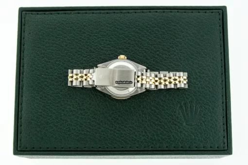 Incredible Replica Rolex Lady-datejust 69173 Caliber 2135 Automatic Movement 26mm Gold/steel Case Womens Watch - Image 11