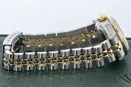 Incredible Replica Rolex Lady-datejust 69173 Caliber 2135 Automatic Movement 26mm Gold/steel Case Womens Watch - Image 5