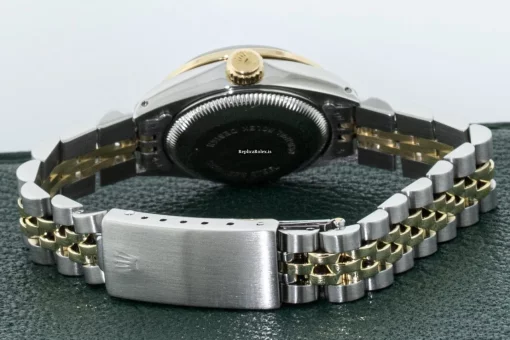Incredible Replica Rolex Lady-datejust 69173 Caliber 2135 Automatic Movement 26mm Gold/steel Case Womens Watch - Image 8