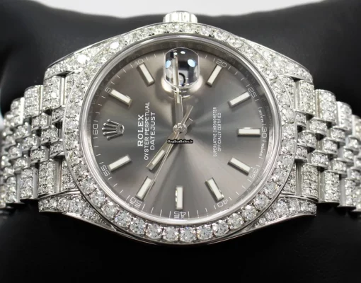 Distinctive Replica Rolex Datejust 126300 Automatic Movement 41mm Steel Case Watch - Image 11