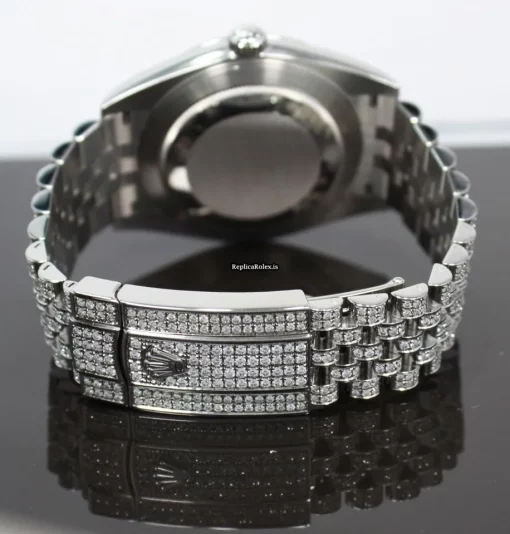 Distinctive Replica Rolex Datejust 126300 Automatic Movement 41mm Steel Case Watch - Image 14