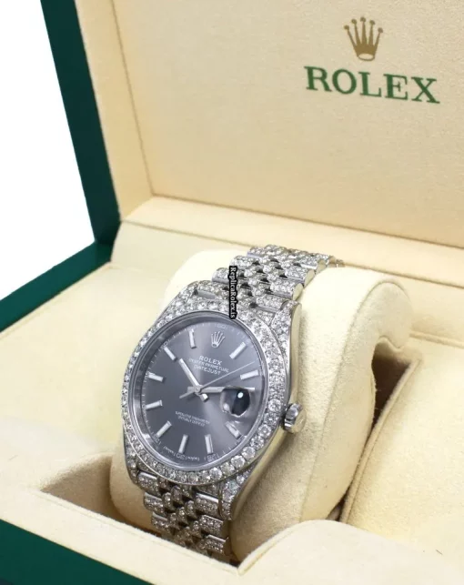 Distinctive Replica Rolex Datejust 126300 Automatic Movement 41mm Steel Case Watch - Image 4