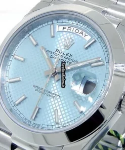 Superb Replica Rolex Day-date 40 228206 Automatic Movement 40mm Platinum Case Mens/unisex Watch