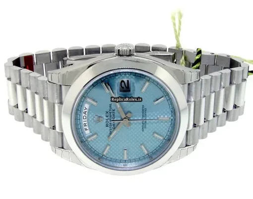 Superb Replica Rolex Day-date 40 228206 Automatic Movement 40mm Platinum Case Mens/unisex Watch - Image 3