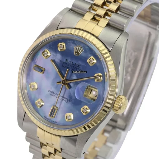 Great Fake Rolex Datejust 16233 Caliber 3035 Automatic Movement 36mm Gold/steel Case Mens/unisex Watch