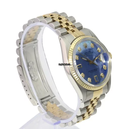 Great Fake Rolex Datejust 16233 Caliber 3035 Automatic Movement 36mm Gold/steel Case Mens/unisex Watch - Image 7