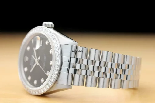 Affordable Replica Rolex Datejust 1601 Caliber 1570 Automatic Movement 36mm Steel Case Mens/unisex Watch - Image 4