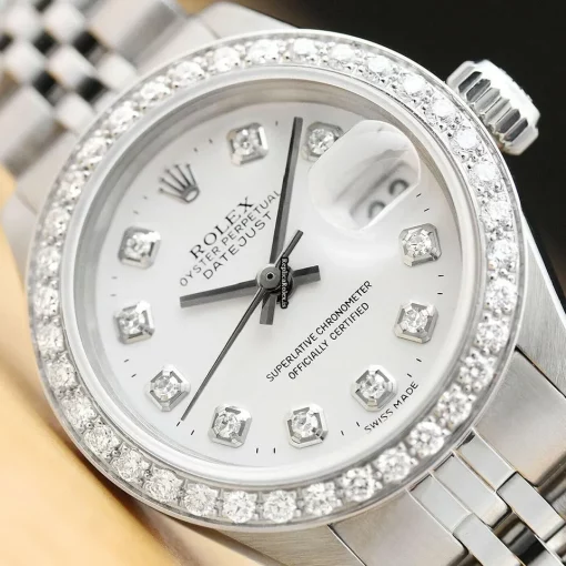Discount Replica Rolex Oyster Perpetual Lady Date 6916 Caliber 2030 Automatic Movement 26mm Steel Case Womens Watch