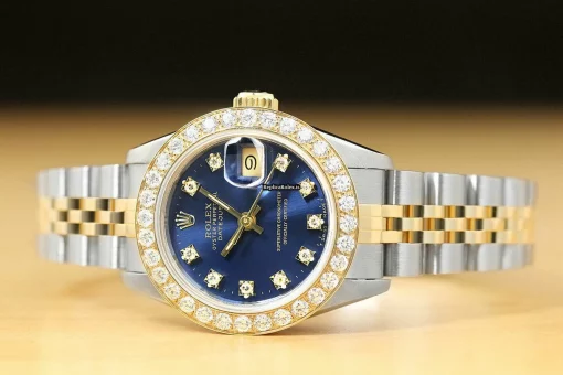 Lovely Imitation Rolex Lady-datejust 69173 Caliber 2135 Automatic Movement 26mm Steel Case Womens Watch - Image 3