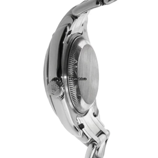 Top Replica Rolex Pearlmaster 69329 Automatic Automatic Movement 29mm White Gold Case Womens Watch - Image 3