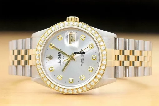 Luxury Fake Rolex Datejust 16013 Caliber 3035 Automatic Movement 36mm Steel Case Mens/unisex Watch - Image 3