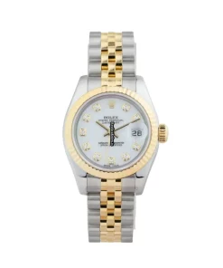 Beautiful Fake Rolex Lady-datejust 179173 Caliber 2235 Automatic Movement 26mm Steel Case Womens Watch