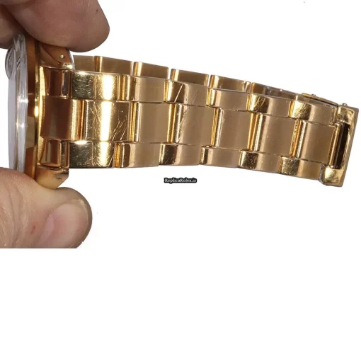 Distinctive Replica Rolex Oyster Perpetual Date 15505 Caliber 3035 Automatic Movement 34mm Gold/steel Case Mens/unisex Watch - Image 10