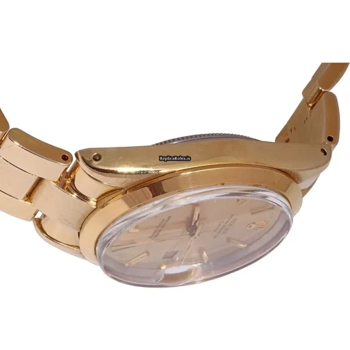 Distinctive Replica Rolex Oyster Perpetual Date 15505 Caliber 3035 Automatic Movement 34mm Gold/steel Case Mens/unisex Watch - Image 5