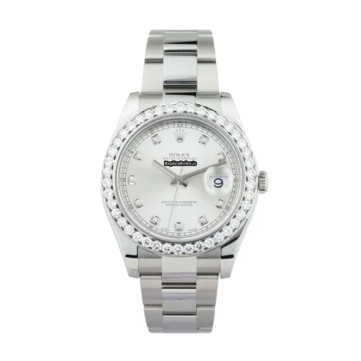 Awesome Replica Rolex Datejust II 116300 Caliber 3136 Automatic Movement 41mm Steel Case Mens/unisex Watch