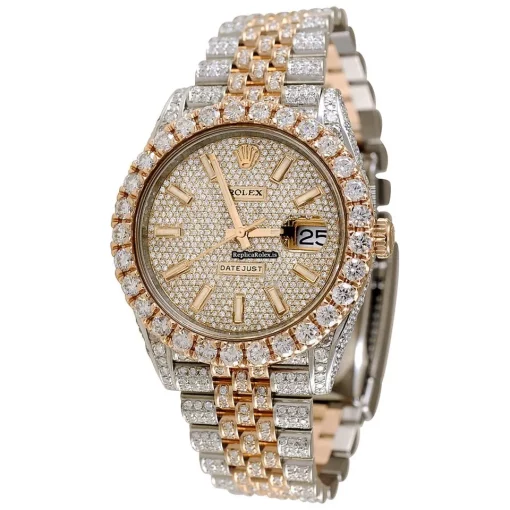 Top Replica Rolex Datejust Self Winding Automatic 40mm Gold/steel Case Mens/unisex Watch