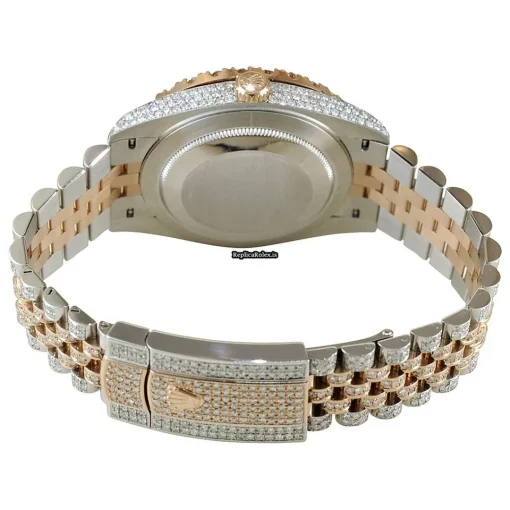 Top Replica Rolex Datejust Self Winding Automatic 40mm Gold/steel Case Mens/unisex Watch - Image 3