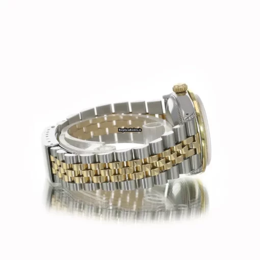 Affordable Replica Rolex Lady-datejust 68273 Caliber 2135 Automatic Movement 31mm Gold/steel Case Womens Watch - Image 6