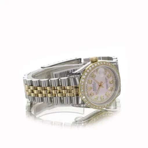 Affordable Replica Rolex Lady-datejust 68273 Caliber 2135 Automatic Movement 31mm Gold/steel Case Womens Watch - Image 7