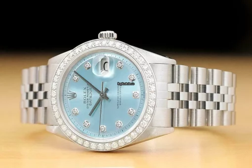 Quality Fake Rolex Datejust 1601 Caliber 1570 Automatic Movement 36mm Steel Case Mens/unisex Watch - Image 2
