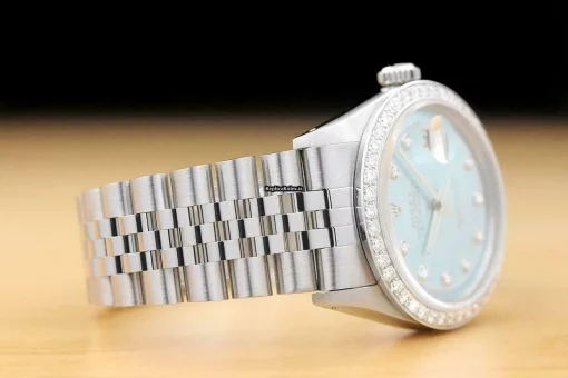 Quality Fake Rolex Datejust 1601 Caliber 1570 Automatic Movement 36mm Steel Case Mens/unisex Watch - Image 6