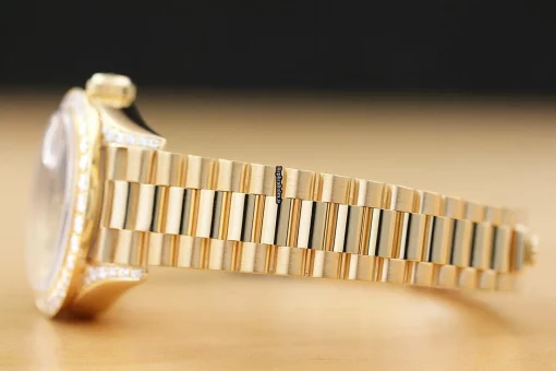 Fine Fake Rolex Lady-datejust 69178 Caliber 2135 Automatic Movement 26mm Yellow Gold Case Womens Watch - Image 5