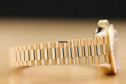Fine Fake Rolex Lady-datejust 69178 Caliber 2135 Automatic Movement 26mm Yellow Gold Case Womens Watch - Image 9