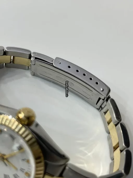 Appealing Fake Rolex Lady-datejust 6917 Caliber 2030 Automatic Movement 26mm Gold/steel Case Womens Watch - Image 3