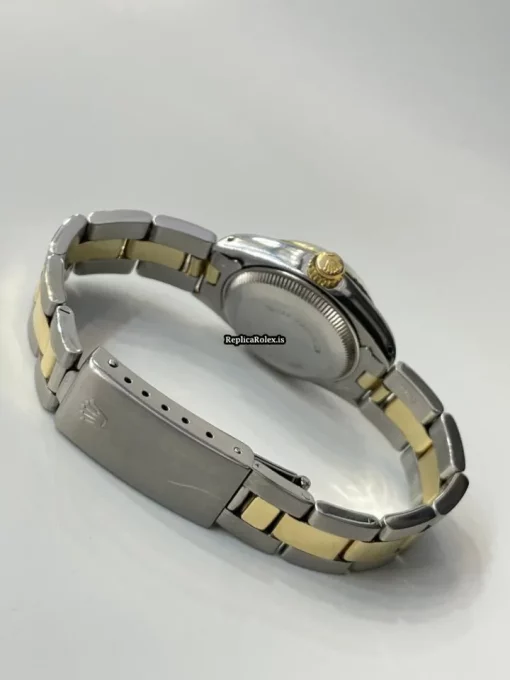 Appealing Fake Rolex Lady-datejust 6917 Caliber 2030 Automatic Movement 26mm Gold/steel Case Womens Watch - Image 5