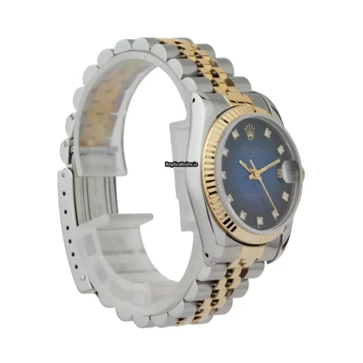 Stylish Replica Rolex Lady-datejust 68273 Caliber 2135 Automatic Movement 31mm Gold/steel Case Womens Watch - Image 6