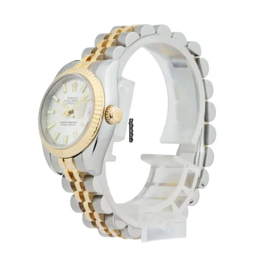 Lovely Fake Rolex Lady-datejust 179173 Caliber 2235 Automatic Movement 26mm Gold/steel Case Womens Watch - Image 2