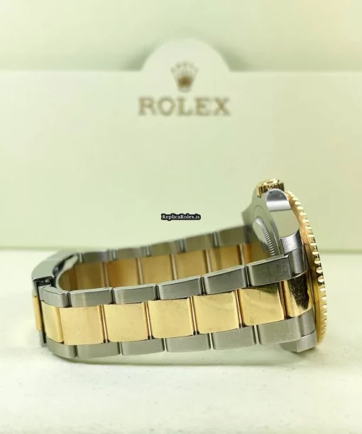 Ideal Replica Rolex Gmt-master II 116713ln Caliber 3186 Automatic Movement 40mm Gold/steel Case Mens/unisex Watch - Image 3