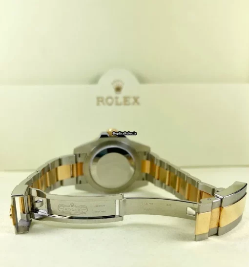 Ideal Replica Rolex Gmt-master II 116713ln Caliber 3186 Automatic Movement 40mm Gold/steel Case Mens/unisex Watch - Image 6