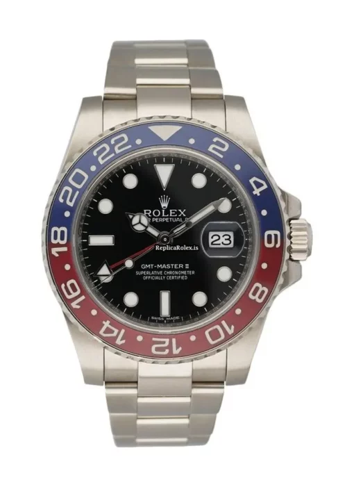 Terrific Replica Rolex Gmt-master II 116719 Automatic Movement 40mm White Gold Case Mens/unisex Watch