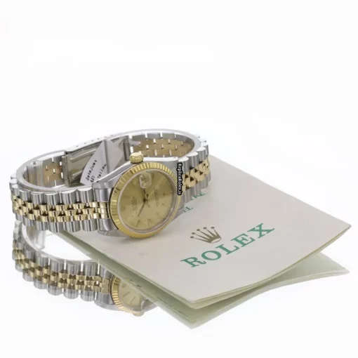 Popular Replica Rolex Lady-datejust 68273 Caliber 2135 Automatic Movement 31mm Gold/steel Case Womens Watch - Image 2