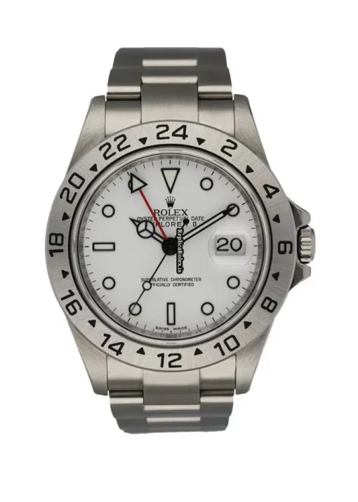 Quality Replica Rolex Explorer II 16570 Caliber 3185 Automatic Movement 40mm Steel Case Mens/unisex Watch