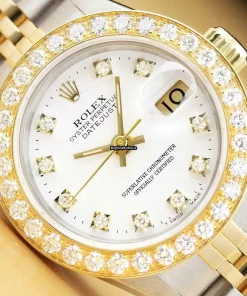 Superior Replica Rolex Lady-datejust 69173 Caliber 2135 Automatic Movement 26mm Steel Case Womens Watch