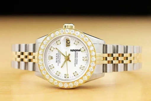 Superior Replica Rolex Lady-datejust 69173 Caliber 2135 Automatic Movement 26mm Steel Case Womens Watch - Image 3
