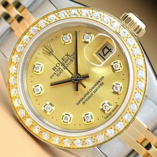 Terrific Fake Rolex Lady-datejust 6917 Caliber 2030 Automatic Movement 26mm Steel Case Womens Watch