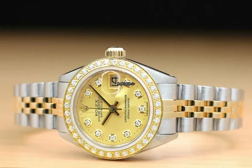 Terrific Fake Rolex Lady-datejust 6917 Caliber 2030 Automatic Movement 26mm Steel Case Womens Watch - Image 3