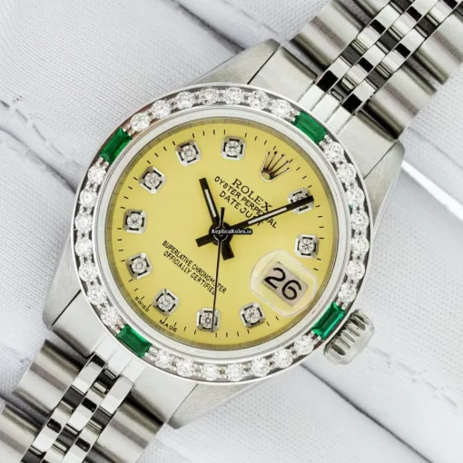 Terrific Replica Rolex Lady-datejust 6917 Caliber 2030 Automatic Movement 26mm Steel Case Womens Watch