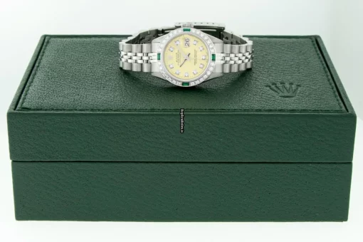 Terrific Replica Rolex Lady-datejust 6917 Caliber 2030 Automatic Movement 26mm Steel Case Womens Watch - Image 3